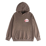 Amiri washed hoodie pink beach washed distressed printing
