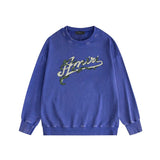 Amiri washed sweatshirt Yeman letter print washed old