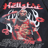 Hellstar T Shirt Summer, Loose Short Sleeve T-Shirt