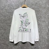 Amiri long sleeve shirts angel printing