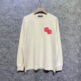 Amiri long sleeve shirts red dice printing