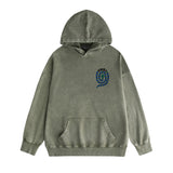 Amiri washed hoodie patchwork colorful snake washed distressed printing