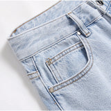 Mens Fashion Jeans Blue Ribbon 8862#