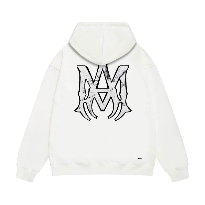 Amiri hoodie mottled spider print