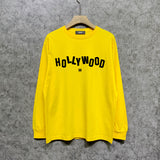 Amiri long sleeve shirts hollywood letterprinting