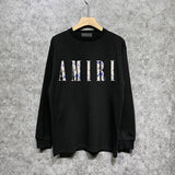 Amiri long sleeve shirts retro totem printing