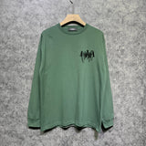 Amiri long sleeve shirts chain letter printing