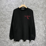 Amiri long sleeve shirts sanskrit printing