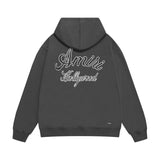 Amiri hoodie letter padded print