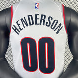 NBA Jerseys 23, Blazers, White 00, Henderson