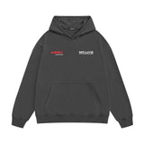 Amiri hoodie tv channel shape printing