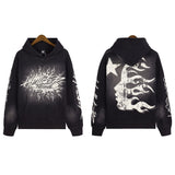 Hellstar Hoodie & Pants Vintage Washed Old Hooded Sweater Hoodie