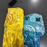 Bathing ape hoode bape van gogh joint wave sunflower