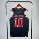 NBA Jerseys SLAM DUNK Black No. 10, Sakuragi Ikebana