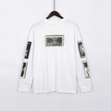 C.e sweatshirt spring & fall c.e retro woman face pattern round neck pulloverlong sleeves