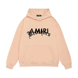 Amiri hoodie letter cross print