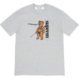 Men T-shirts 21SS Not Sorry Tee Spoof Bear Loose Short Sleeve Crew Neck T-Shirt