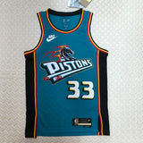 NBA Jerseys' 23 Pistons Retro No. 33, Hill