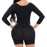 Body Shaper Tummy Control Bodysuit Butt Lifter Trainer  Sports Retro Training