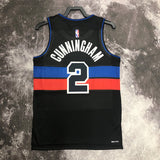 NBA Jerseys 23 Pistons Flyers Limited No. 2 Cunningham