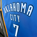 NBA Jerseys Season 23, Thunder, Blue No. 7, Holmgren