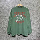 Amiri long sleeve shirts bull printing