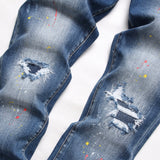 DSQ Jeans Ripped Stretch Jeans