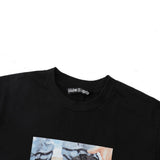 Palm Angels T Shirts Dice and Snake Print Short Sleeve T-Shirt
