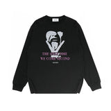 Amiri long sleeve shirts tongue printing