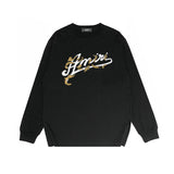 Amiri long sleeve shirts ye manletterprinting