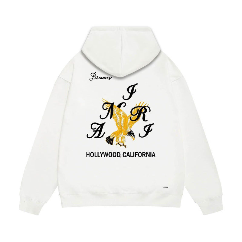 Amiri hoodie hollywood eagle printing