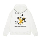 Amiri hoodie hollywood eagle printing