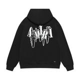 Amiri hoodie chain letter printing