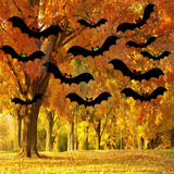 Halloween flag hanging ornaments  Halloween Felt Bat Hanging Decoration – Spooky Party Decor