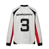 Men's long sleeve shirt - gt retro west coast sports jersey style with hip-hop lettering design