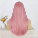 Women's Wigs Straight Bangs Long Straight Heat-Resistant Wig