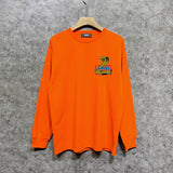 Amiri long sleeve shirts king cobra gold printing