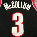 NBA Jerseys Season 21, Blazers, Black No. 3, McCollum
