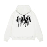 Amiri hoodie chain letter printing