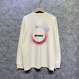 Amiri long sleeve shirts splash color ring printing