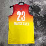 NBA Jerseys 23, All-Star, Yellow 23, Markkanen