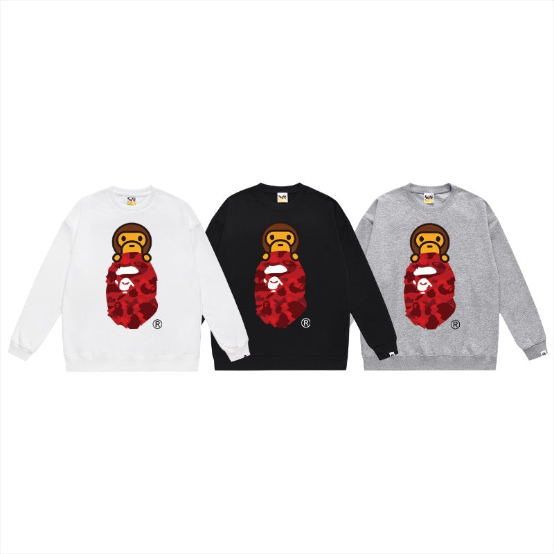Bathing ape Crew neck sweatshirt