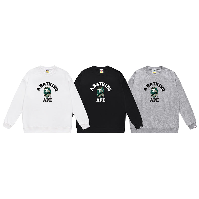 Bathing ape Crew neck sweatshirt