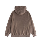 Amiri washed hoodie fur washed distressed printing
