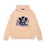 Amiri hoodie new font cobra printing