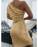 Women's Party Dress Make an entrance with this glamorous Women's Party Dress (Ss0416)