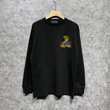 Amiri long sleeve shirts king cobra gold printing