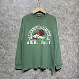 Amiri long sleeve shirts rose printing