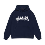 Amiri hoodie letter cross print