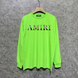 Amiri long sleeve shirts fur printing